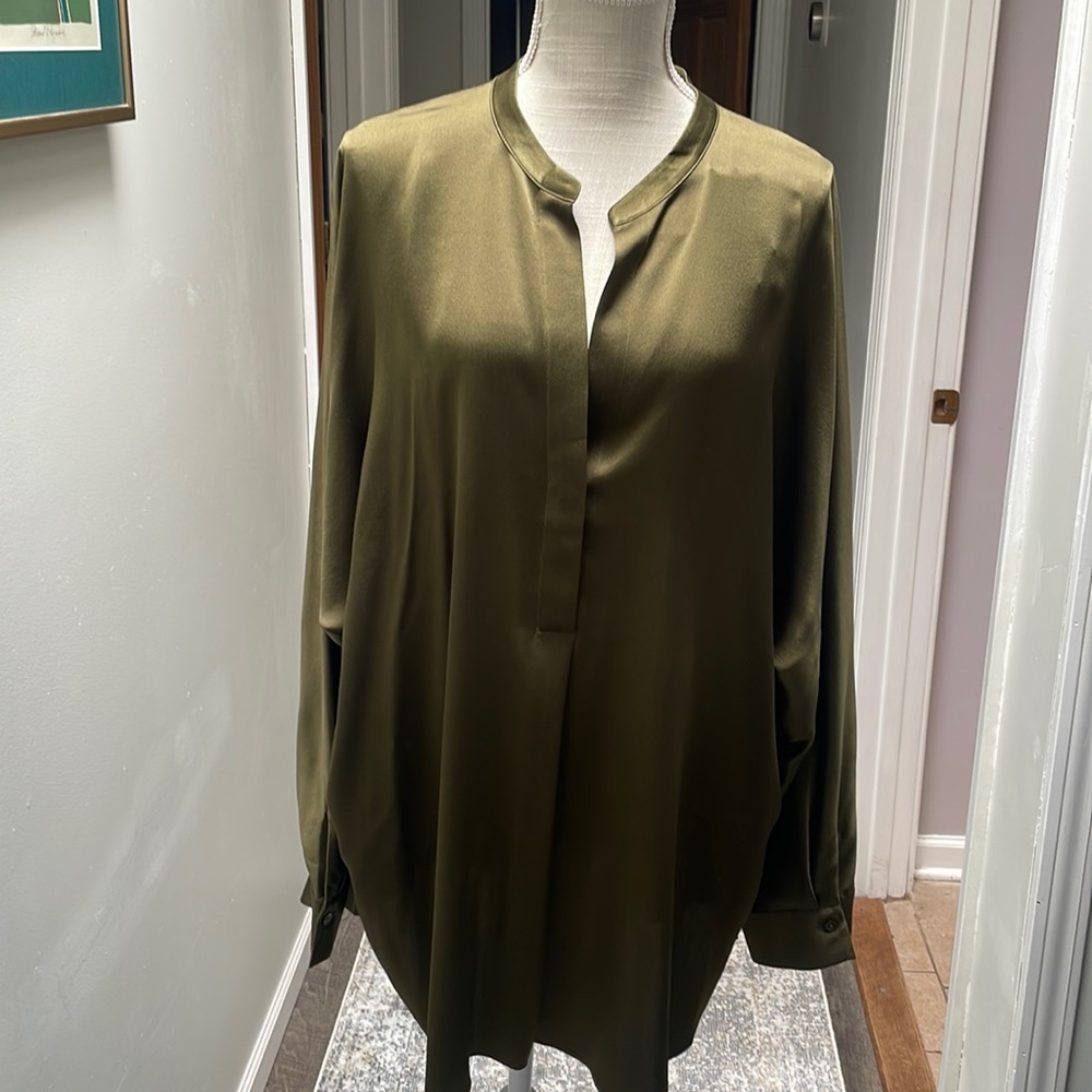 Vince Silk Blouse